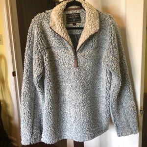 True Grit fleece 1/2 zip pullover